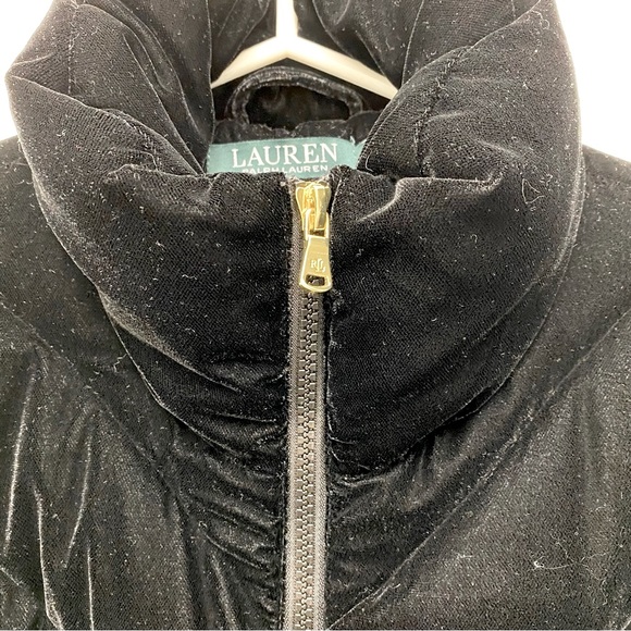 Ralph Lauren Velvet Puffer Bomber Jacket // Veste Bomber Matelassée - Picture 8 of 11